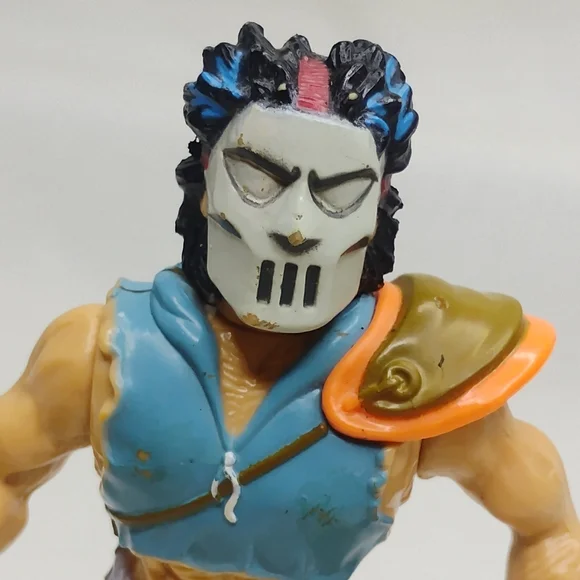 Vintage 1989 Teenage Mutant Ninja Casey Jones Retro TMNT Playmates Toys - Picture 3 of 8